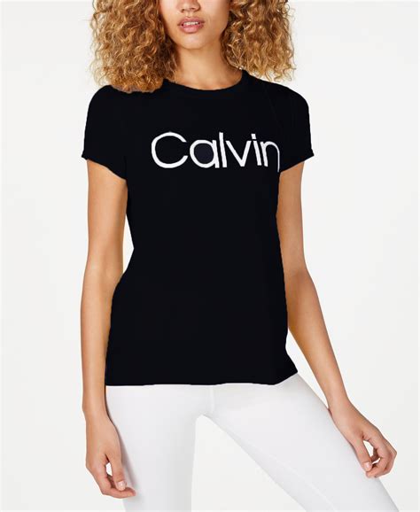 calvin klein tee shirts women's